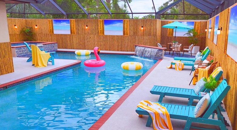 Siesta Key Tiki Hut Hideaway | With large private pool & spa - Sarasota, Florida