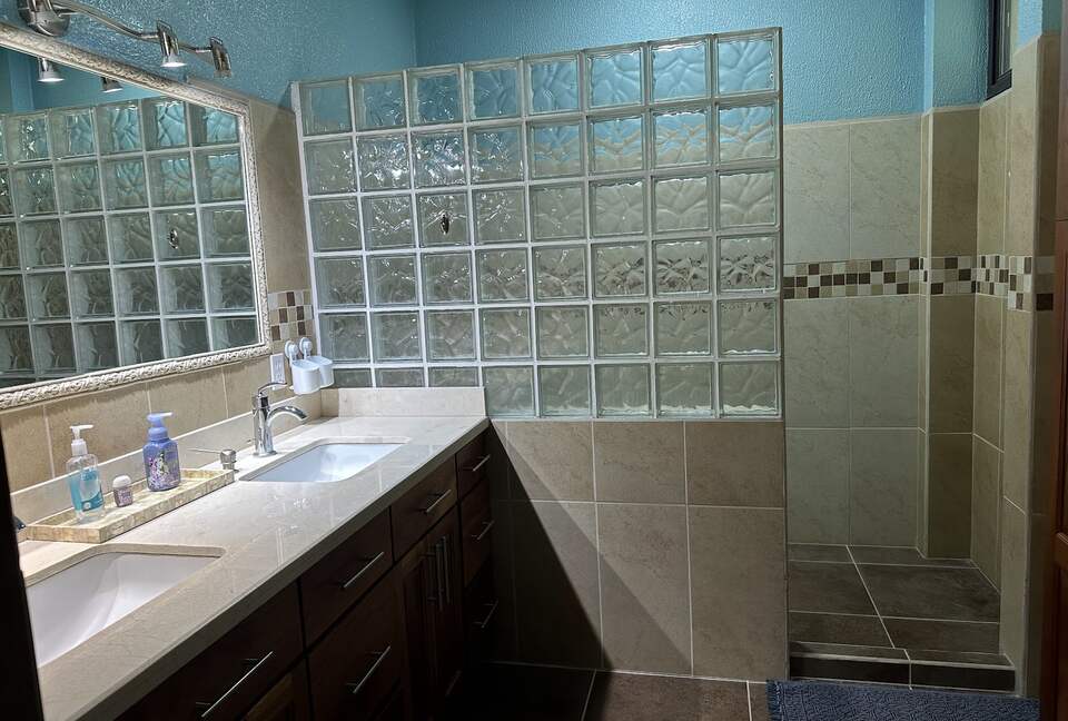 Master bathroom
