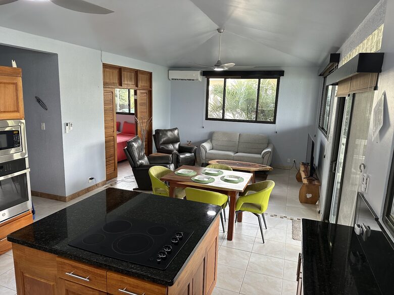 Dining and living room