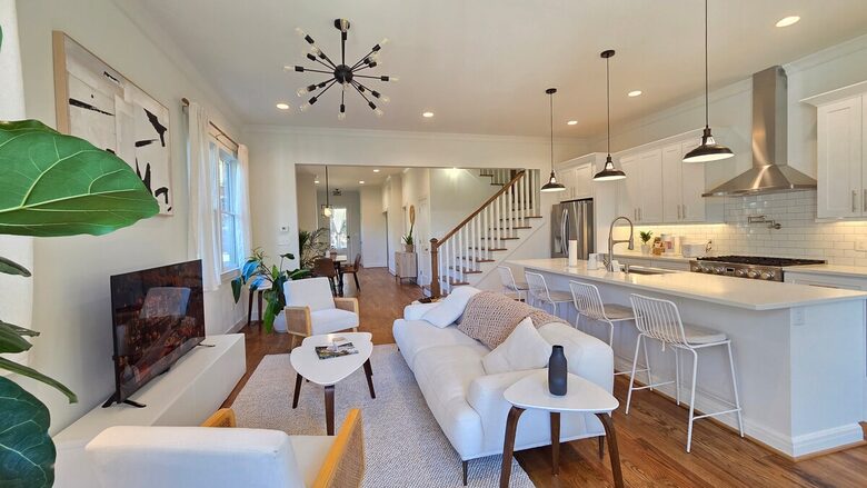 Modern Grant Park Townhouse with BeltLine Access & Private Balconies - Atlanta, Georgia