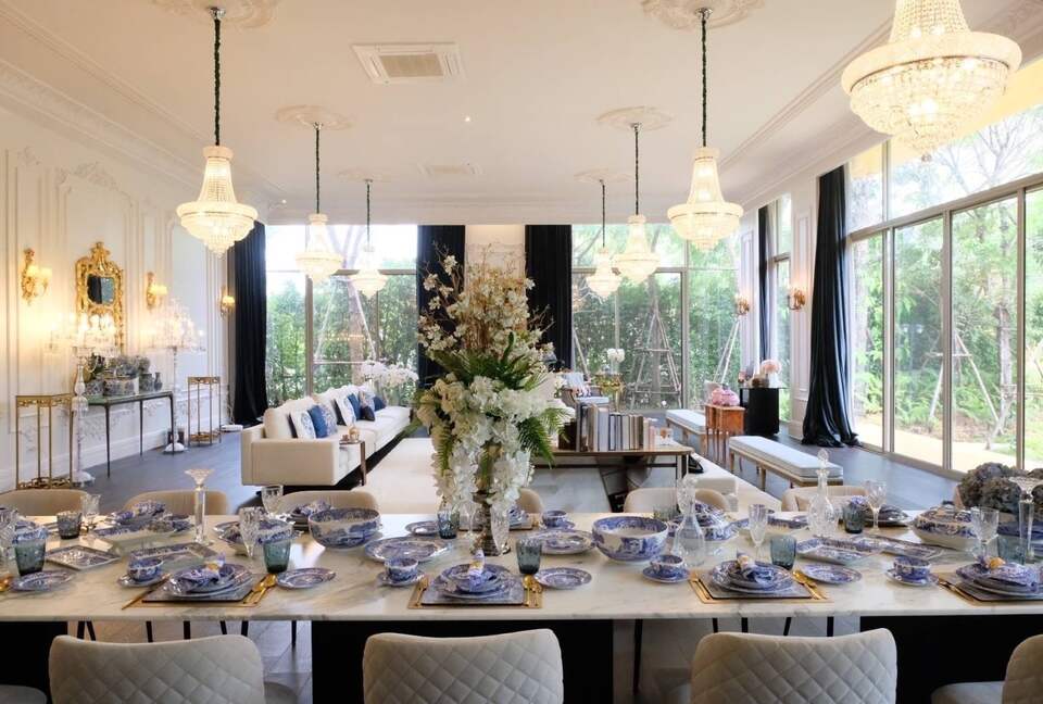 Private Glass House Estate with Pool and Garden in Bangpakong - Chachoengsao, Thailand