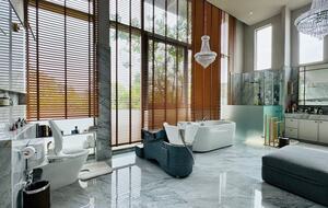 Private Glass House Estate with Pool and Garden in Bangpakong - Chachoengsao, Thailand