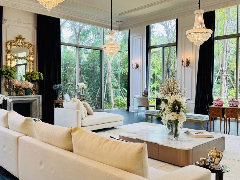 Private Glass House Estate with Pool and Garden in Bangpakong - Chachoengsao, Thailand