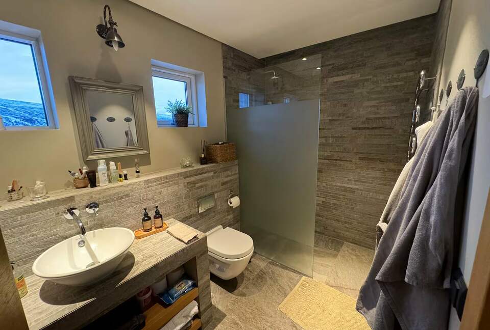 A Refined Hillside Home with Panoramic Valley Views - Akureyri, Iceland