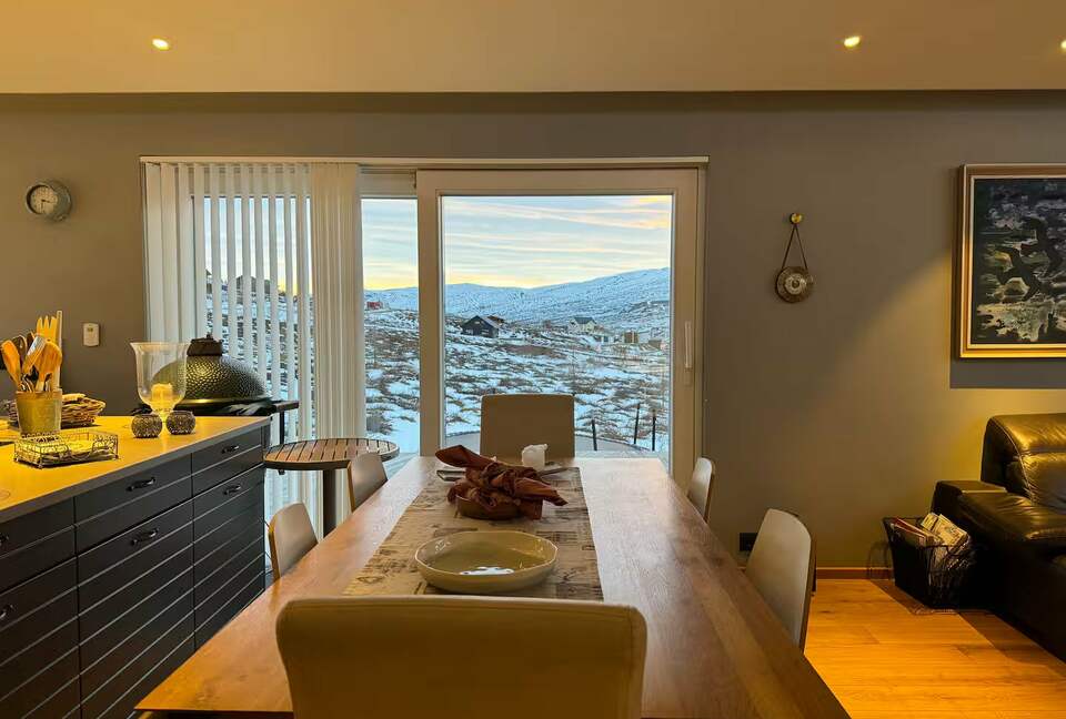 A Refined Hillside Home with Panoramic Valley Views - Akureyri, Iceland