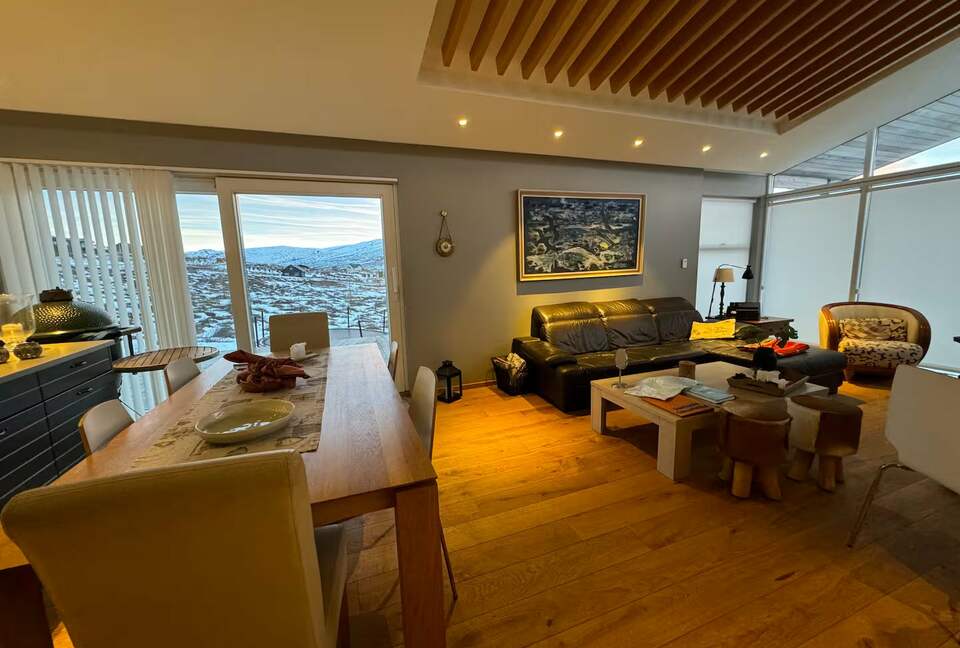 A Refined Hillside Home with Panoramic Valley Views - Akureyri, Iceland