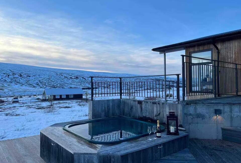 A Refined Hillside Home with Panoramic Valley Views - Akureyri, Iceland