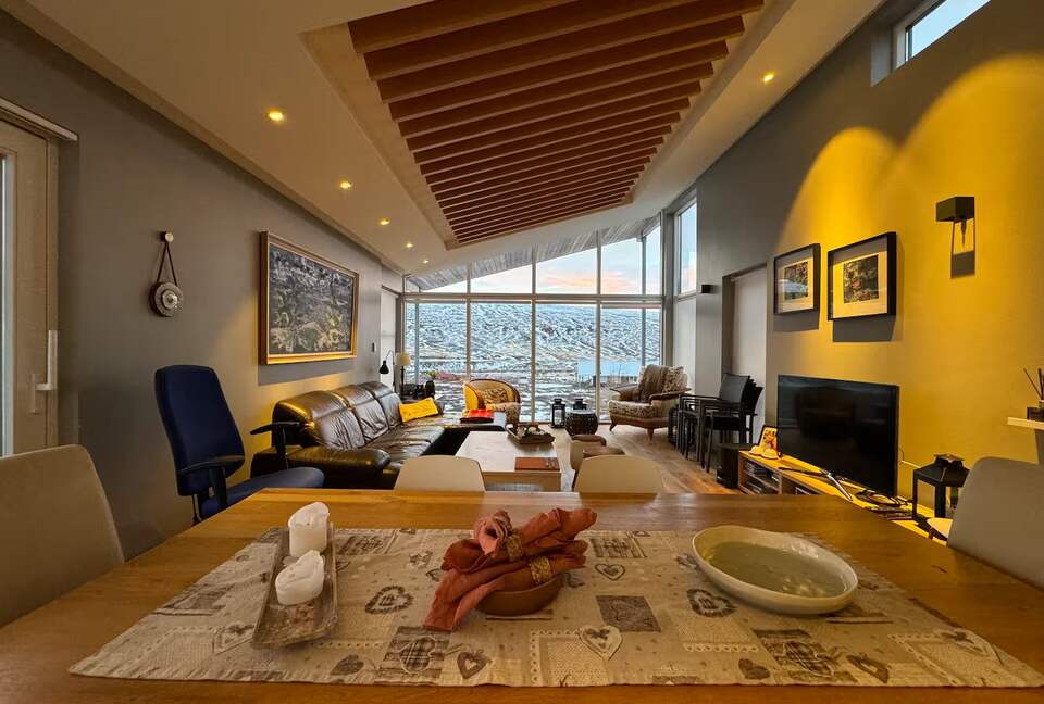 A Refined Hillside Home with Panoramic Valley Views - Akureyri, Iceland