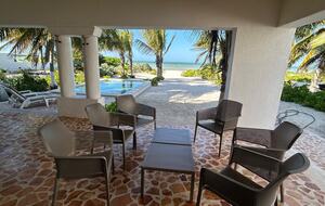 Beach front house with pool in Yucatan - Chicxulub Puerto, Mexico