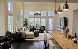 Main floor kitchen, dining, family room