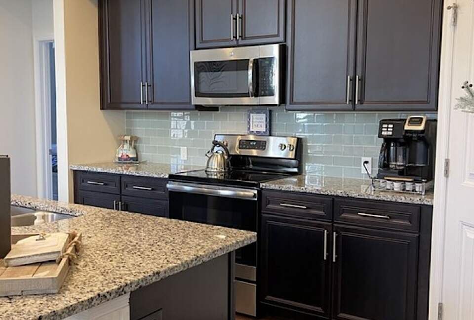 Well equipped kitchen, great for hosting