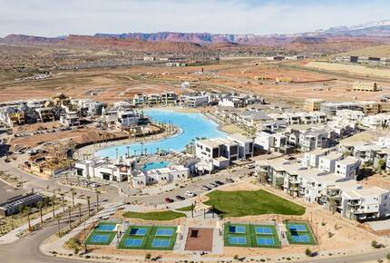 Bright Desert Color Escape Steps from the Lagoon - St. George, Utah