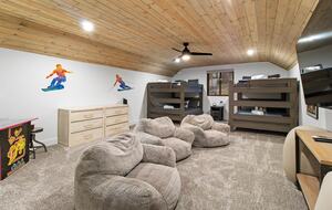 Bunk room is perfect for kids or couples!
