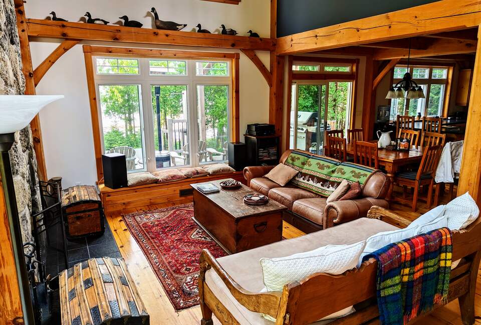 Timber-Frame Waterfront Retreat on Fathom Five National Marine Park - Tobermory, Canada