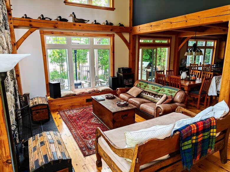 Timber-Frame Waterfront Retreat on Fathom Five National Marine Park - Tobermory, Canada