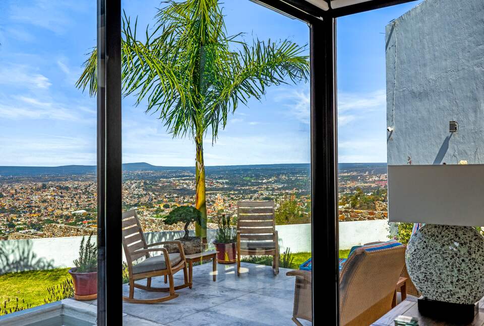 Front-Row Panorama over San Miguel - San Miguel de Allende, Mexico