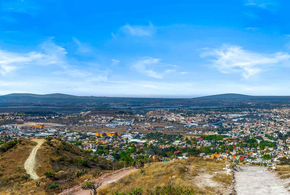 Front-Row Panorama over San Miguel - San Miguel de Allende, Mexico