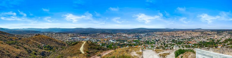 Front-Row Panorama over San Miguel - San Miguel de Allende, Mexico
