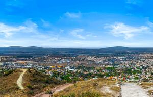 Front-Row Panorama over San Miguel - San Miguel de Allende, Mexico