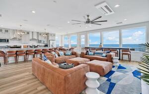 Grand Oceanfront Home on Oak Island - Oak Island, North Carolina