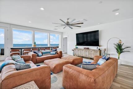 Grand Oceanfront Home on Oak Island - Oak Island, North Carolina