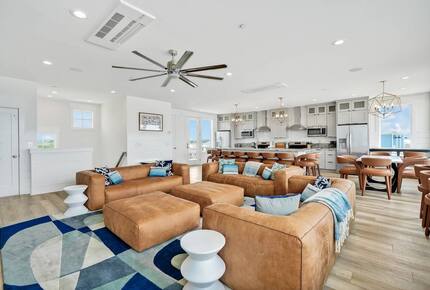 Grand Oceanfront Home on Oak Island - Oak Island, North Carolina