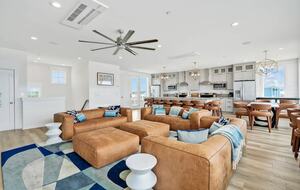 Grand Oceanfront Home on Oak Island - Oak Island, North Carolina