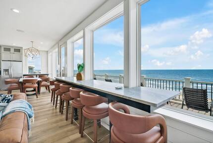 Grand Oceanfront Home on Oak Island - Oak Island, North Carolina