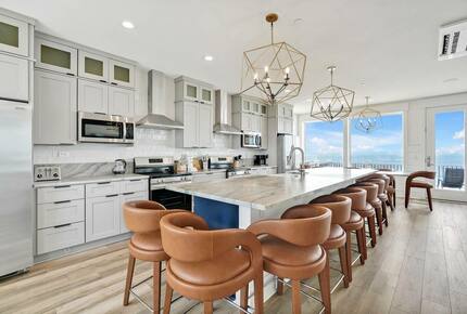 Grand Oceanfront Home on Oak Island - Oak Island, North Carolina