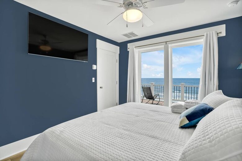 Grand Oceanfront Home on Oak Island - Oak Island, North Carolina