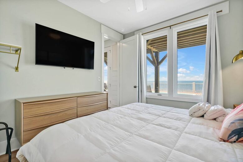 Grand Oceanfront Home on Oak Island - Oak Island, North Carolina