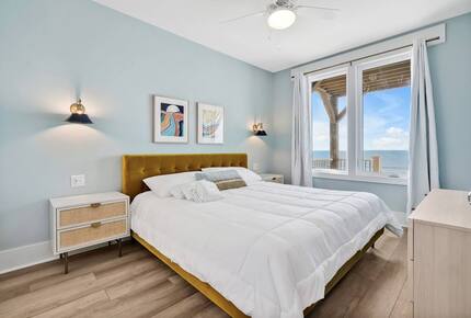 Grand Oceanfront Home on Oak Island - Oak Island, North Carolina