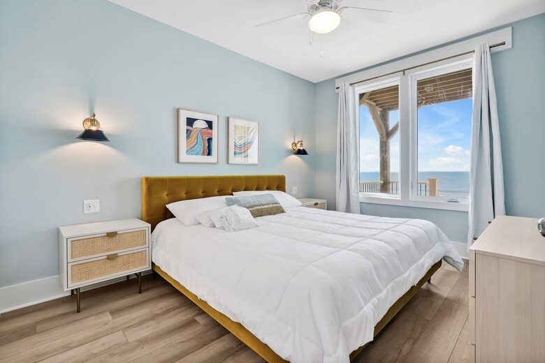 Grand Oceanfront Home on Oak Island - Oak Island, North Carolina