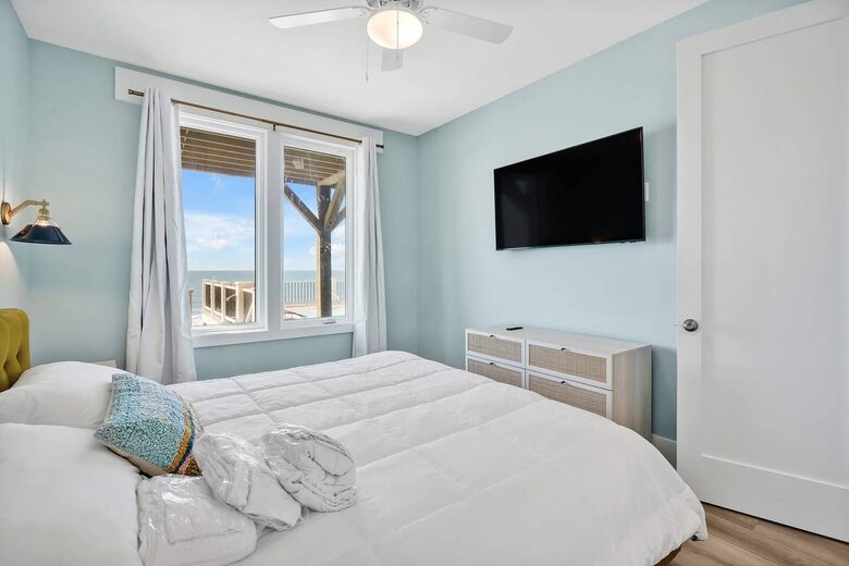 Grand Oceanfront Home on Oak Island - Oak Island, North Carolina