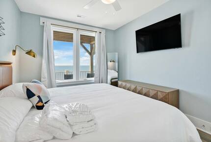 Grand Oceanfront Home on Oak Island - Oak Island, North Carolina