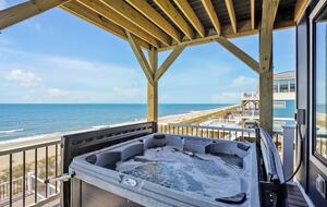 Grand Oceanfront Home on Oak Island - Oak Island, North Carolina