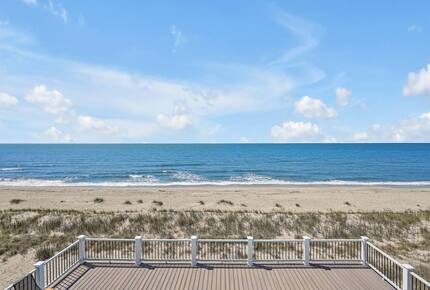 Grand Oceanfront Home on Oak Island - Oak Island, North Carolina