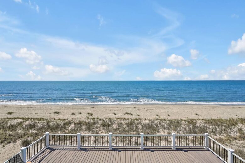 Grand Oceanfront Home on Oak Island - Oak Island, North Carolina