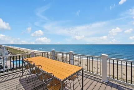Grand Oceanfront Home on Oak Island - Oak Island, North Carolina