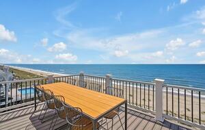 Grand Oceanfront Home on Oak Island - Oak Island, North Carolina