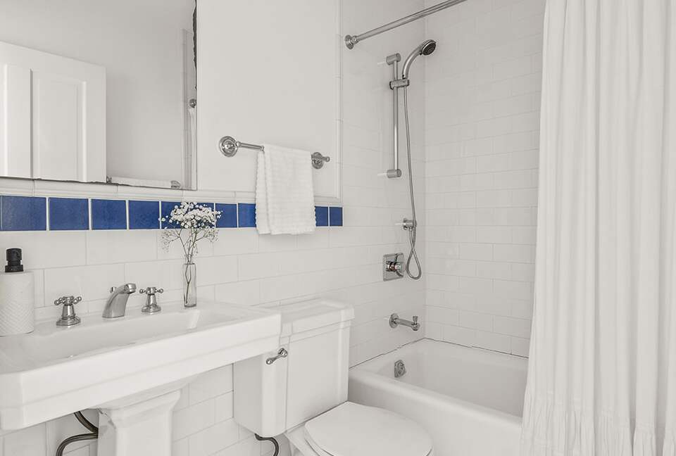 second bathroom next to bedroom and office