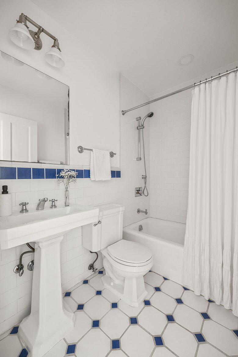 second bathroom next to bedroom and office