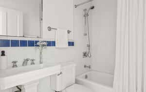 second bathroom next to bedroom and office