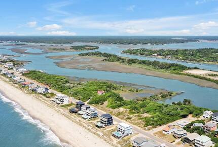 Grand Oceanfront Home on Oak Island - Oak Island, North Carolina