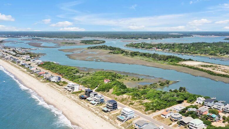 Grand Oceanfront Home on Oak Island - Oak Island, North Carolina