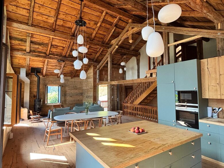 Contemporary Chalet with Dents du Midi Vistas - Champéry, Switzerland