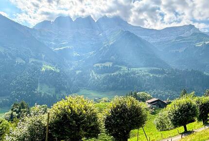 Contemporary Chalet with Dents du Midi Vistas - Champéry, Switzerland