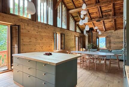 Contemporary Chalet with Dents du Midi Vistas - Champéry, Switzerland