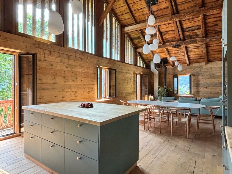 Contemporary Chalet with Dents du Midi Vistas - Champéry, Switzerland