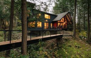 Beaverkill Riverfront Estate on 120 Acres in Catskill Park - Roscoe, New York